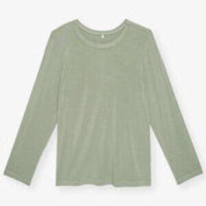 Posh Peanut Soft Jade Green Classic Shirt 2T